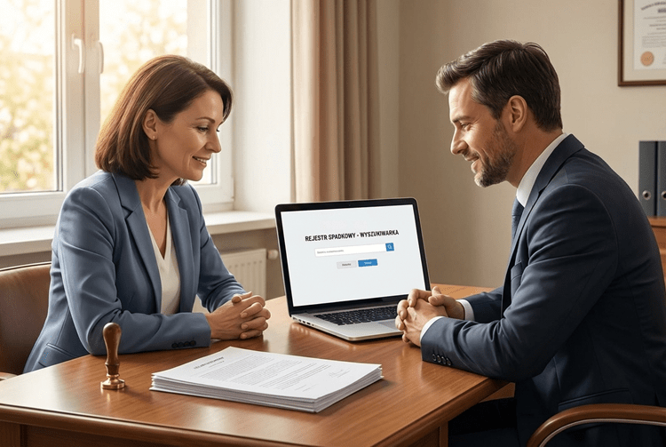 rejestr spadkowy